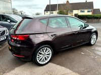 used Seat Leon TDI SE DYNAMIC TECHNOLOGY DSG 7 SPEED AUTO 41563 MILES SERVICE HISTORY 1 FO