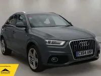 Usado Audi Q3 S-line plus 177 HP (130 kW) 2014 Cinzento SUV