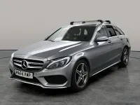 Used Mercedes C250 AMG line 2014 Silver Estate