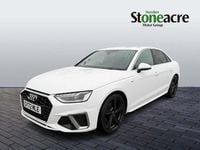 Used Audi A4 S-Line 150 HP (110 kW) 2022 White Sedan