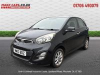 Used Kia Picanto 68 HP (50 kW) 2013 Black Hatchback