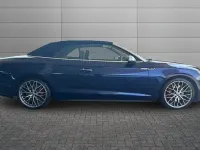 Used Audi S5 Cabriolet Design 349 HP (256 kW) 2017 Navarra blue Cabriolet