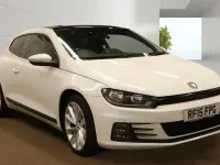 Used VW Scirocco GT 125 HP (91 kW) 2015 White Coupe