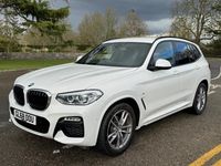 Used BMW X3 M Sport 190 HP (139 kW) 2018 White SUV