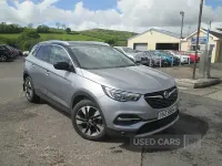 Used Vauxhall Grandland X Sport 130 HP (95 kW) 2019 Grey SUV