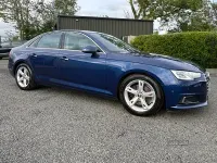 Used Audi A4 2017 Blue Sedan