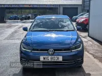 Used VW Polo Style 95 HP (69 kW) 2022 Blue Hatchback