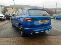 Used Skoda Karoq SportLine 148 HP (108 kW) 2021 Blue SUV
