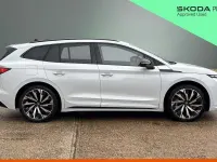 Used Skoda Enyaq iV SportLine 154 kW (210 HP) 2025 Moon white metallic SUV