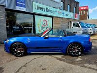 Used Abarth 124 Spider 170 HP (125 kW) 2017 Blue Cabriolet