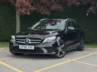 Used Mercedes C200 Premium 2019 Black Estate