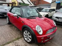 Used Mini Cooper Cabriolet 2005 Red Cabriolet