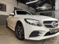 Used Mercedes C200 AMG line 198 HP (145 kW) 2020 White Cabriolet