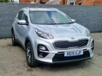 Used Kia Sportage 130 HP (95 kW) 2019 Silver SUV