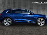 Used Audi e-tron S-Line 300 kW (408 HP) 2021 Blue SUV