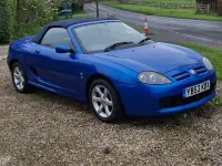 Usado MG F 2003 Azul Descapotable