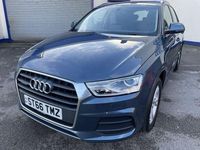 Used Audi Q3 Design 150 HP (110 kW) 2016 Blue SUV