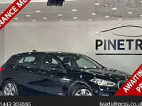 Used BMW 118 Comfort Edition 140 HP (102 kW) 2020 Black Hatchback