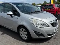 Used Vauxhall Meriva 98 HP (72 kW) 2012 Silver MPV