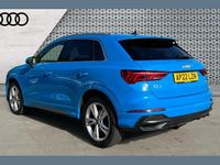 Used Audi Q3 S-Line 150 HP (110 kW) 2022 Blue SUV
