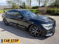 Begagnad BMW 740 M Sport 320 HK (235 kW) 2017 Svart Sedan