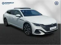 Used VW Arteon R-line 150 HP (110 kW) 2021 White Hatchback