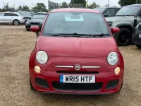 Used Fiat 500 S 69 HP (50 kW) 2015 Red Hatchback