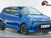 Used Kia Picanto GT-Line 63 HP (46 kW) 2024 Blue Hatchback