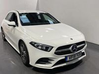 Used Mercedes A180 AMG line 116 HP (85 kW) 2019 White Hatchback