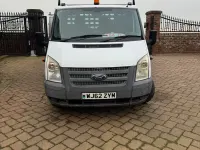 Used Ford Transit 125 HP (91 kW) 2012 White Cabriolet