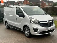 Used Vauxhall Vivaro Sportive 120 HP (88 kW) 2018 Silver MPV