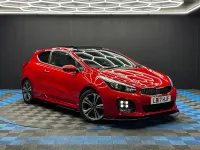 Used Kia ProCeed GT-Line S 134 HP (98 kW) 2017 Red Hatchback