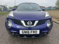 Used Nissan Juke N-Connecta 115 HP (84 kW) 2016 Blue SUV