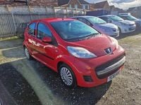 Used Peugeot 107 68 HP (50 kW) 2012 Red Hatchback