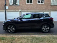 Used Nissan Qashqai N-Connecta 115 HP (84 kW) 2018 Black SUV