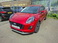 Used Ford Puma Titanium 125 HP (91 kW) 2024 Red SUV