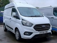 Used Ford Transit Custom Trend 130 HP (95 kW) 2020 White Van