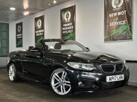 Used BMW 218 M Sport 2017 Black Cabriolet
