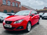 Gebraucht Seat Ibiza Sport 85 PS (62 kW) 2010 Rot Kleinwagen