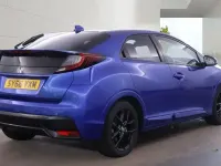 Used Honda Civic Sport 100 HP (73 kW) 2016 Blue Hatchback