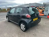 Used Toyota Aygo 68 HP (50 kW) 2010 Black Hatchback