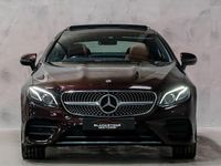 Used Mercedes E220 AMG Line Premium Plus 194 HP (142 kW) 2018 Red Coupe