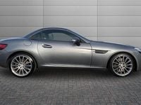 Used Mercedes SLC200 AMG line 184 HP (135 kW) 2017 Selenite grey Cabriolet