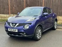 Używany Nissan Juke Tekna 110 KM (80 kW) 2014 Niebieski SUV