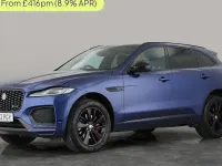 Used Jaguar F-Pace R-Dynamic 204 HP (150 kW) 2022 Blue SUV