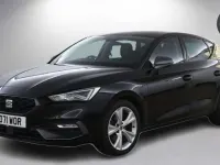 Used Seat Leon FR 130 HP (95 kW) 2022 Black Hatchback