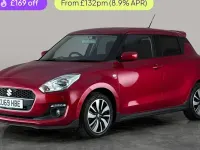 Used Suzuki Swift 90 HP (66 kW) 2019 Red Hatchback