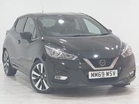Used Nissan Micra Tekna 117 HP (86 kW) 2019 Black Hatchback