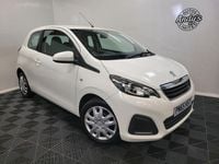 Used Peugeot 108 Active 68 HP (50 kW) 2015 White Hatchback
