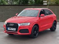 Second-hand Audi Q3 S-line plus 150 CP (110 kW) 2016 Roșu SUV
